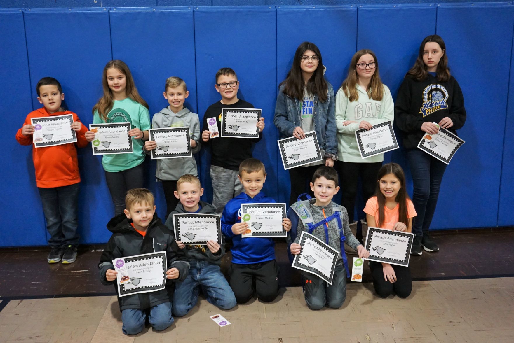 Crescent City perfect attendance